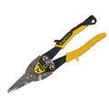STANLEY® Hand Tools Yellow Aviation Snips & Holster Straight Cut 250mm (10in)