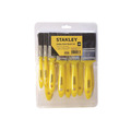 STANLEY® Hand Tools Hobby Paint Brush Set of 10 12(2) 25(2) 38(3) 50(2) & 75mm