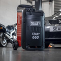 Sealey START660 12/24V Starter/Charger 660/100A 230V