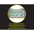 70-100 Single Plumb Spirit Level 2 Vial 100cm