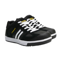 STANLEY® Clothing Cody Safety Trainers Black/White Stripe UK 8 EUR 42