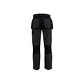 STANLEY® Clothing Dixon Slim Fit Trousers Grey/Black Waist 36in Leg R