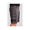 STANLEY® Clothing Tucson Cargo Shorts Grey Rip-Stop Waist 34in