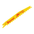 Starrett BT63-5 Bi-Metal Reciprocating Blade, Wood Tapered 152mm 3 TPI (Pack 5)