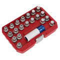 Sealey SX209 Locking Wheel Nut Key Set for BMW & Mini 21pc