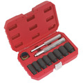 Sealey SX272 Locking Wheel Nut Removal Set 10pc