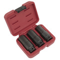Sealey SX319 Deep Weighted Impact Socket Set 1/2
