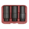 Sealey SX319 Deep Weighted Impact Socket Set 1/2
