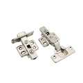 Eclipse 35 mm Full Overlay 3D-Adjustable Soft-Close Clip-On Cabinet Hinge 105* -  Nickel Plated - Pair - FRI99020
