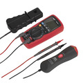 15-Function Digital Automotive Multimeter with Inductive Coupler/Infrared Temperature Probe