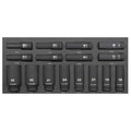 Sealey TBT47 Premier Deep Impact Socket Set with Tool Tray 1/2
