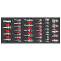 Sealey TBT61 Premier Socket Bit Set with Tool Tray 37pc