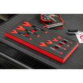 Sealey TBTE03 Premier Insulated Open-End Spanner Set with Tool Tray 7pc - VDE Approved