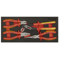 Sealey TBTE07 Premier Insulated Pliers Set with Tool Tray 4pc - VDE Approved