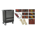 Sealey Insulated Tool Kit with 7 Drawer Rollcab 63pc