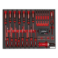 Premier Platinum Screwdriver Set with Tool Tray 72pc