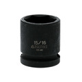 Teng TEN920130N Impact Socket Hexagon 6-Point 1/2in Drive 15/16in