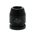 Teng TEN920515N Impact Socket Hexagon 6-Point 1/2in Drive 15mm