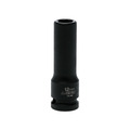Teng TEN920612N Deep Impact Socket Hexagon 6-Point 1/2in Drive 12mm