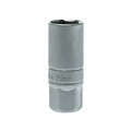 Teng TENM120046 Spark Plug Socket 1/2in Drive 21mm