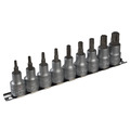 M1213TX Socket Clip Rail Set of 9 Internal TORX 1/2in Drive