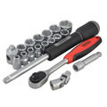 TT3819 Regular Metric Socket Set,  19 Piece -  3/8in Drive