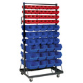 Mobile Bin Storage System with 118 Bins