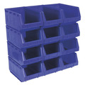 Sealey TPS412B Plastic Storage Bin 210 x 355 x 165mm, Blue - Pack of 12