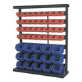 Mobile Bin Storage System with 47 Bins