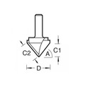 Trend TRE11312TC 11/3 x 1/2 TCT V-Groove Cutter 45 9.2 x 19.1mm