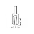 Trend TRE241014TC 24/10 x 1/4 TCT Plug Maker No.10
