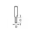 Trend TRE30114TC 3/01 x 1/4 TCT Two Flute Cutter 4.0 x 11mm