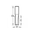 Trend TRE30812TC 3/08 x 1/2 TCT Two Flute Cutter 12.7 x 25mm