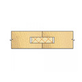 Trend TRE34212TC 342 x 1/2 TCT Bearing Guided Biscuit Jointer 4.0 x 40mm