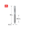 Trend TRE460714TC 46/07 x 1/4 TCT 90 Template Profiler 6.3 x 25.4mm