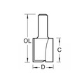 Trend TRE4614TC 4/6 x 1/4 TCT Two Flute Cutter 20.0 x 25mm