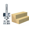 Trend TRE464414TC 46/44 x 1/4 TCT Bearing Guided Rebater 24mm x 12.7mm