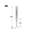 Trend TRE50058HSE 50/05 x 8mm HSSE Helical Plunge Bit 5mm
