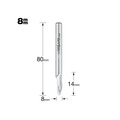 Trend TRE50088HSE 50/08 x 8mm HSSE Helical Plunge Bit 8mm