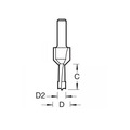 Trend TRE621014TC 62/10 x 1/4 TCT Drill / Countersink / Counterbore