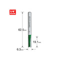 Trend TREC00714TC C007 x 1/4 TCT Two Flute Cutter 6.3 x 19.1mm