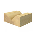 Trend TREC04414TC C044 x 1/4 TCT CraftPro Chamfer V-Groove Cutter 45 6.0 x 12.7mm