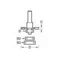 Trend TREC15212TC C152 x 1/2 TCT Bearing Guided Biscuit Jointer 4.0 x 37.2mm