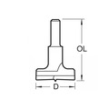 Trend TRET420358TC T420/35 x 8mm TCT Hinge Sinking 35mm Diameter