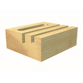 Trend TRET46612TC 4/66 x 1/2 TCT Two Flute Router Cutter 22 x 25mm