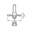 Trend TRETR3514TC TR35 x 1/4 TCT Biscuit Jointer Set 4.0 x 37.2mm