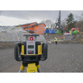 Leica 6012272KIT Rugby CLH Rotary Horizontal Li-ion Laser With RE120 Tripod & Staff
