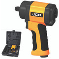 JCB 1/2'' Square Drive Air Impact Wrench with Socket Set, 610 / 1200Nm Torque | JCB-RP9515-KIT