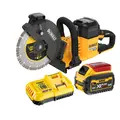 DeWALT DCS691T1 XR FlexVolt 230mm Cut-Off Saw 54V 1 x 6.0Ah Li-ion