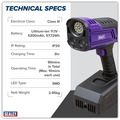 Sealey Rechargeable Inspection UV Curing Light Kit 66W